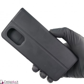 Dux Ducis Skin Pro dirbtinės odos dėklas - juodas (Motorola Moto G51) Dux Ducis Skin Pro dirbtinės odos dėklas - juodas (Motorola Moto G51)